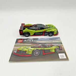 Lego Speed Champions Aston Martin Valkyrie - Set 76910 With Mini Fig And Manual